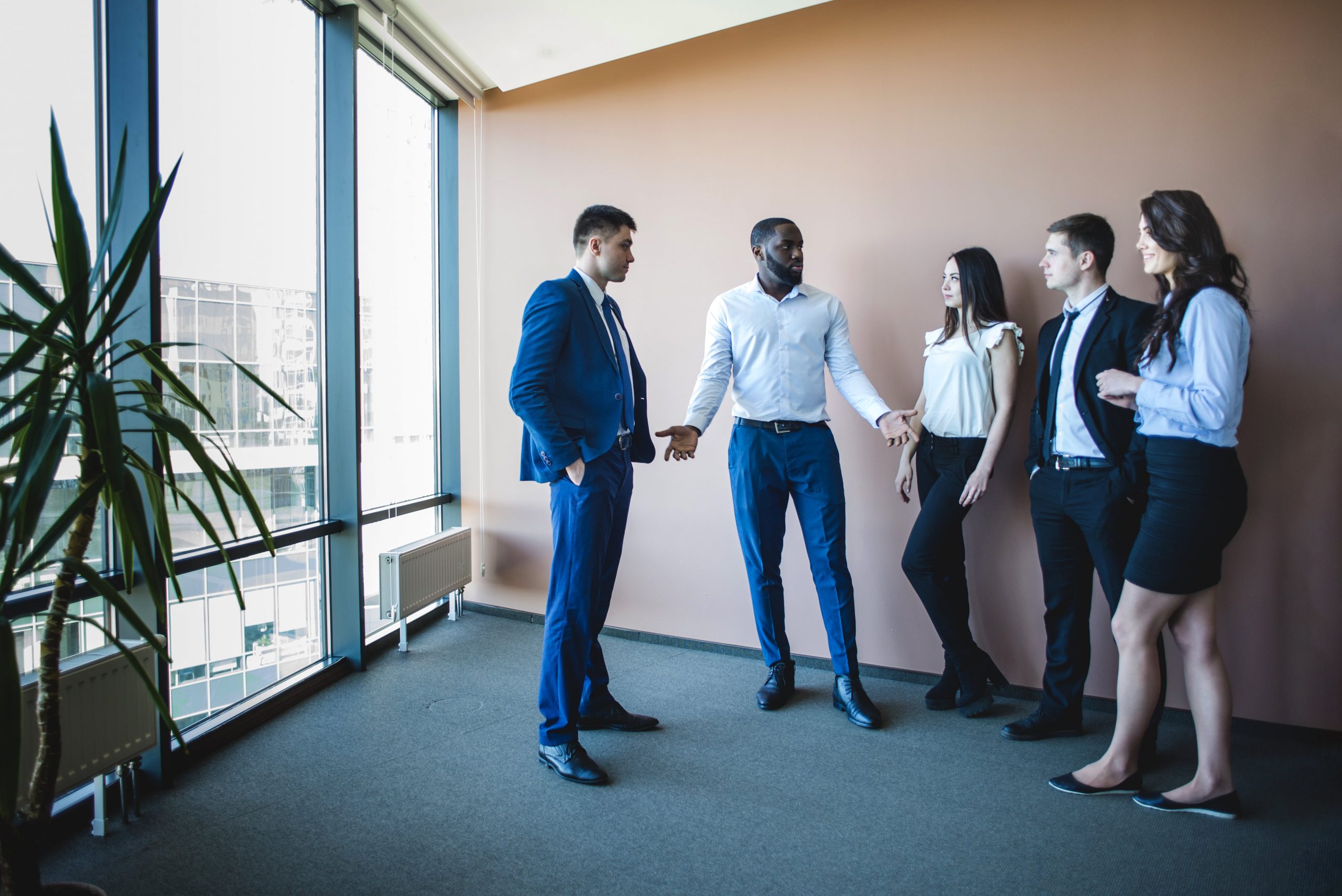 business team discussing